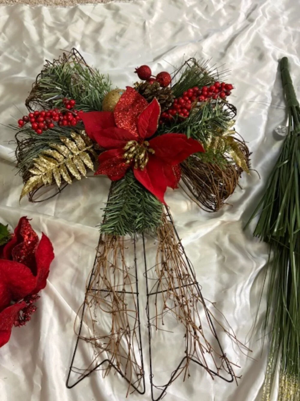 Set of 4 Holiday Florals